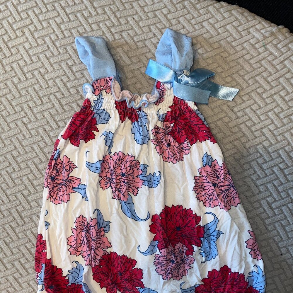 6-12 months Kickee Pants bubble romper